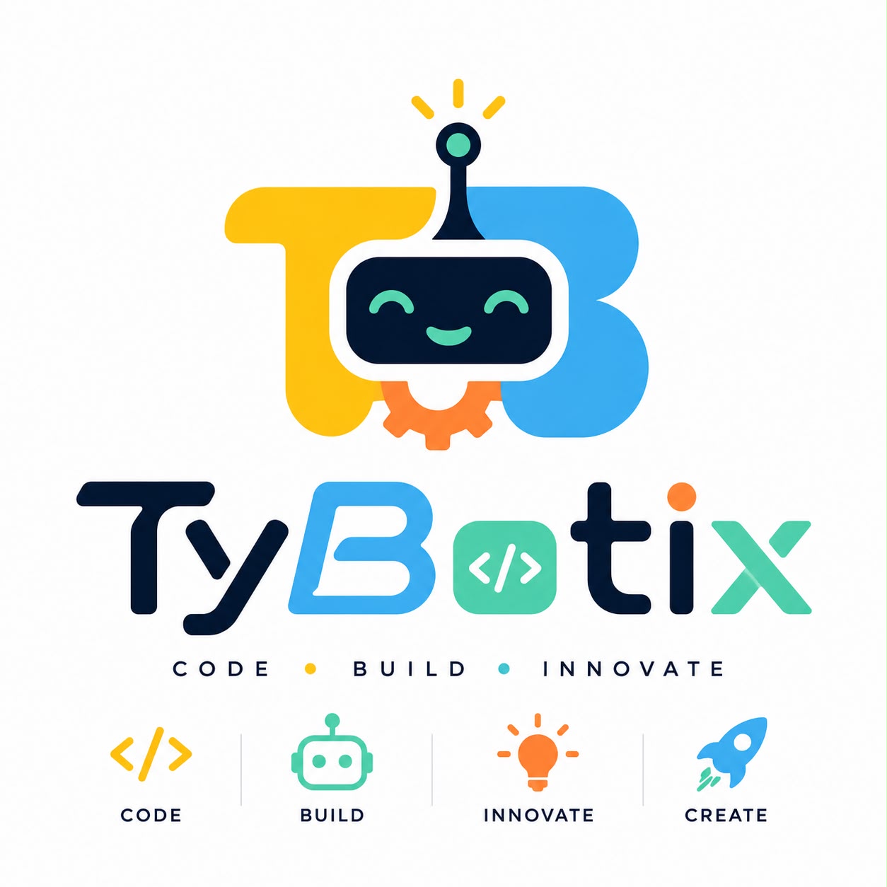 TyBotix Coding and Robotics Club Logo